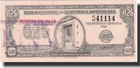 Dominican Republic 25 Centavos Oro Banknote, Undated (1961), Specimen, KM:88s -
