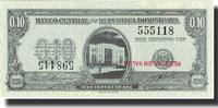 Dominican Republic 10 Centavos Oro Banknote, Undated (1961), Specimen, KM:86s -
