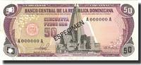 Dominican Republic 50 Pesos Oro Banknote, 1981, Specimen, KM:121s1 -
