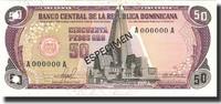 Dominican Republic 50 Pesos Oro Banknote, 1981, Specimen, KM:121s1 -