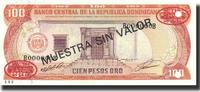Dominican Republic 100 Pesos Oro Banknote, 1991, Specimen, KM:136s1 -