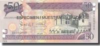 Dominican Republic 50 Pesos Oro Banknote, 2006, Specimen, KM:176a -