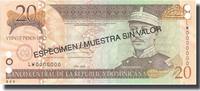 Dominican Republic 20 Pesos Oro Banknote, 2004, Specimen, KM:169s4 -