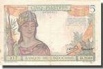 FRENCH INDO-CHINA 5 Piastres Banknote, Undated (1936), KM:55c -