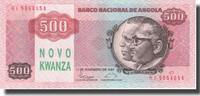 Angola 500 Novo Kwanza on 500 Kwanzas Banknote, 1987-11-11, KM:123 -