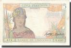 FRENCH INDO-CHINA 5 Piastres Banknote, Undated (1936), KM:55b -