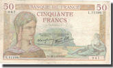 France 50 Francs 50 F 1934-1940 ''Cérès'', 1939-09-28 -