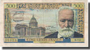 France 500 Francs 500 F 1954-1958 ''Victor Hugo'', 1955-08-04 -