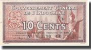 FRENCH INDO-CHINA 10 Cents Banknote, Undated (1939), KM:85c -