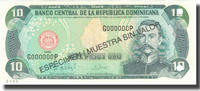 Dominican Republic 10 Pesos Oro Banknote, 1998, Specimen, KM:153s -