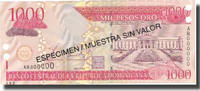 Dominican Republic 1000 Pesos Oro Banknote, 2002, Specimen, KM:173s1 -