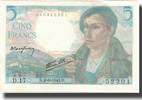 France 5 Francs Berger, 1943-06-02, Fayette:5.1, KM:98a -