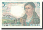 France 5 Francs Berger, 1943-07-22, Fayette:5.2, KM:98a -