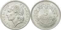 France 5 Francs Coin, Lavrillier, Paris, Aluminum, KM:888b.1 -