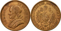 Vatican Medal Mort du Pape Pie IX, Copper -