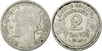 France 2 Francs Coin, Morlon, Beaumont - Le Roger, Aluminum -