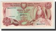 Cyprus 50 Cents Banknote, 1983-10-01, KM:49a -