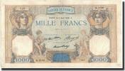 France 1000 Francs 1936-08-06, Fayette:37.9, KM:79c -