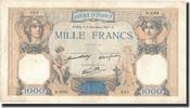 France 1000 Francs 1937-12-02, Fayette:38.5, KM:90b -