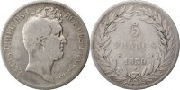 France 5 Francs 1830 K Coin, Louis-Philippe, Bordeaux, Silver S 198.27 US$  +  29.33 US$ shipping