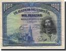 Spain 1000 Pesetas Banknote, 1928-08-15, KM:78a -