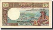 Tahiti 100 Francs Banknote, KM:23 -