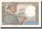 France 10 Francs 10 F 1941-1949 ''Mineur'', 1942-10-15, Fayette:8 -