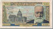 France 5 Nouveaux Francs on 500 Francs 5 NF 1959-1965 ''Victor Hugo'' -