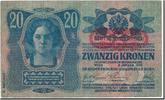 Austria 20 Kronen Banknote, 1913-01-02, KM:14 -