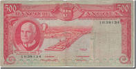 Angola 500 Escudos Banknote, 1962-06-10, KM:95 -