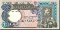 Angola 1000 Escudos Banknote, 1973-06-10, KM:108 -