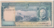 Angola 1000 Escudos Banknote, 1970-06-10, KM:98 -