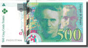 France 500 Francs Pierre et Marie Curie, Fayette:76.2, KM:160a -