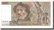 France 100 Francs Delacroix, Fayette:69.7, KM:154b -