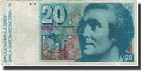 Switzerland 20 Franken Banknote, KM:55h -