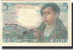France 5 Francs Berger, 1945-04-05, Fayette:5.6, KM:98a -