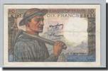 France 10 Francs Banknote, 10 F 1941-1949 ''Mineur'', 1949-06-30 -