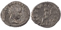 Antoninianus Coin, Gordian III, Billon, Cohen:97 -