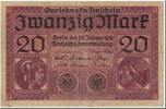 Germany 20 Mark Banknote, 1918-02-20, KM:57 -