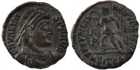 Nummus Coin, Valens, Siscia, Copper, Cohen:47 -