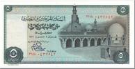 Egypt 5 Pounds Banknote, Undated (1976), KM:45a -