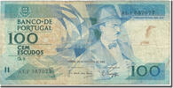 Portugal 100 Escudos Banknote, 1986-10-16, KM:179a -