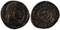 Nummus Coin, Constantine I, Ticinum, Copper, Cohen:126 -