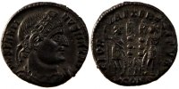 Nummus Coin, Constantine I, Arles, Copper, Cohen:254 -