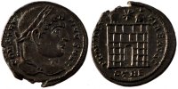 Nummus Coin, Constantine I, Trier, Copper, Cohen:454 -