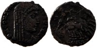 Centenionalis Coin, Constantine I, Constantinople, Copper, Cohen:760 -