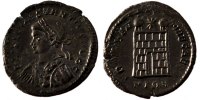 Nummus Coin, Constantius II, Trier, Copper, Cohen:167 -