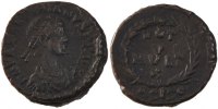Nummus Coin, Valentinian II, Siscia, Copper -