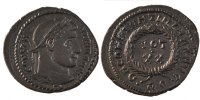 Nummus Coin, Constantine I, Aquileia, Copper, Cohen:123 -