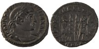 Nummus Coin, Constantine I, Trier, Copper, Cohen:254 -